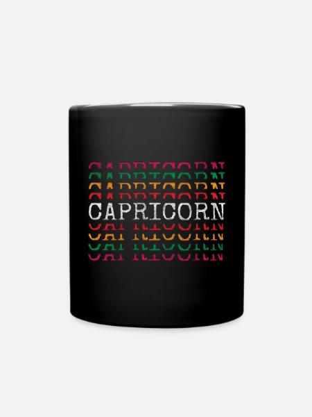 Horoskop Aberglaube - Tasse einfarbig - Schwarz