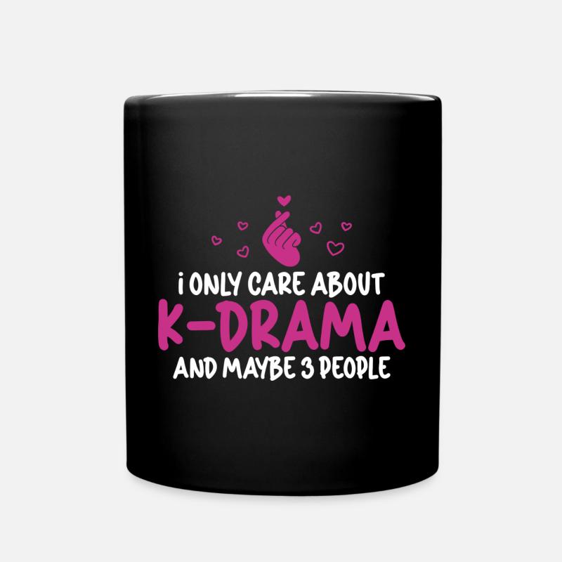 Conception de la série K-pop coréenne K-drama - Mug uni - noir