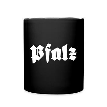 Pfalz - Tasse einfarbig - Schwarz - Vorne