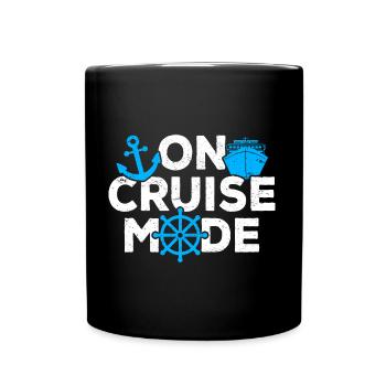 Croisière Croisière Vacances Croisière en famille - Mug uni - noir - Devant
