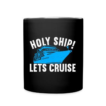 Croisière Croisière Vacances Croisière en famille - Mug uni - noir - Devant