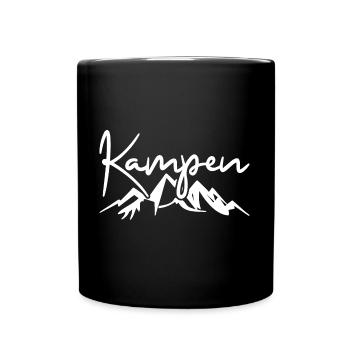 Kampen Berge Bayern - Tasse einfarbig - Schwarz - Vorne