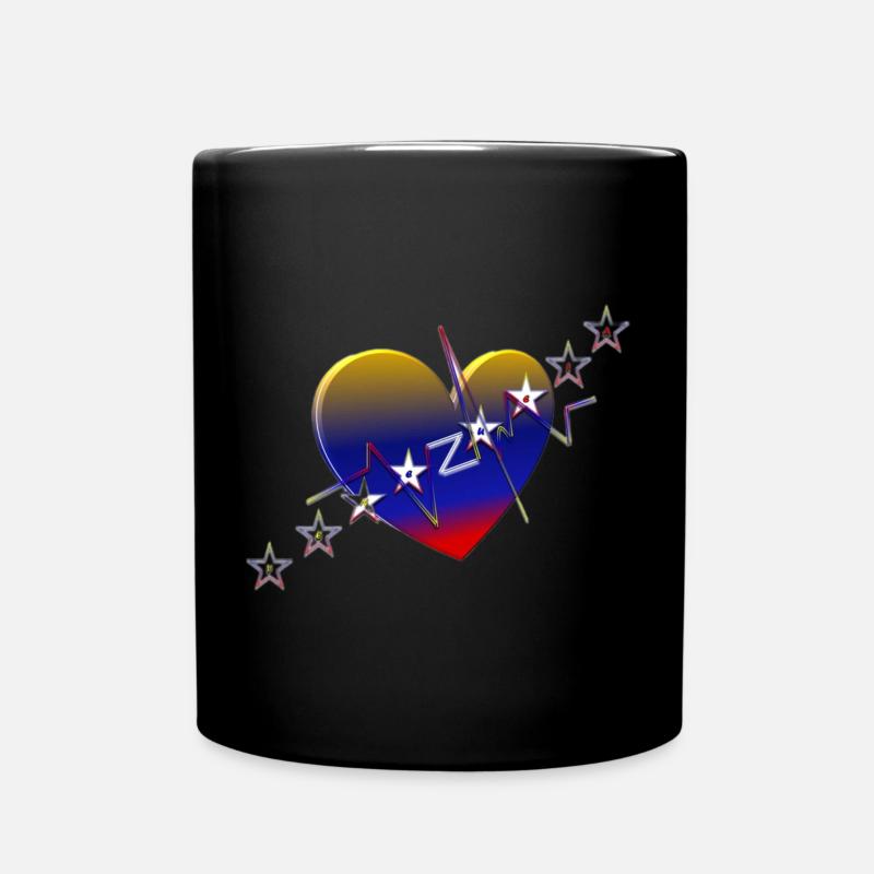LATENT VENEZUELA - Tasse einfarbig - Schwarz