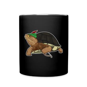Arc de tortue Archer - Mug uni - noir - Devant