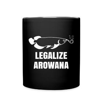 Poisson, Déclaration, Animaux de compagnie, Animaux, Animaux de compagnie - Mug uni - noir - Devant