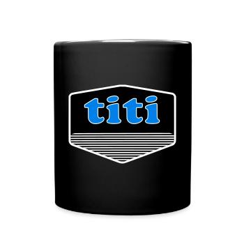 Titi - Full Colour Mug - black - Front