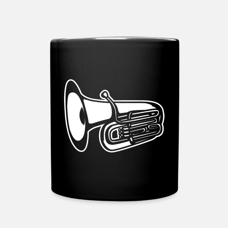 Tuba - Tasse einfarbig - Schwarz