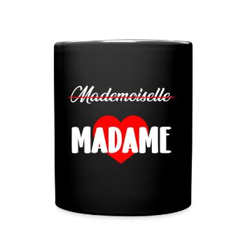 Miss/Mrs. - Full Colour Mug - black - Front
