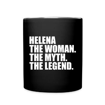 Femme, Mythe, Légende, Nom Helena - Mug uni - noir - Devant