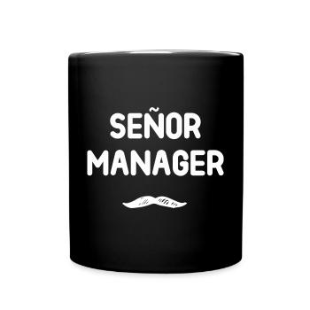 Señor Manager - Full Colour Mug - black - Front