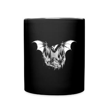 Konzert der Nachtflügler - Tasse einfarbig - Schwarz - Vorne