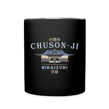 Japan Chuson-ji, Buddhist temple, Hiraizumi - Full Colour Mug - black - Front