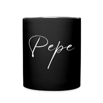 Pepe Name T-Shirt Gift for Men - Full Colour Mug - black - Front