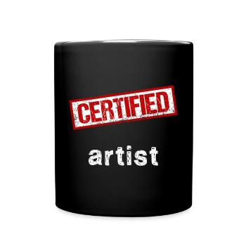 Artist - Full Colour Mug - black - Front