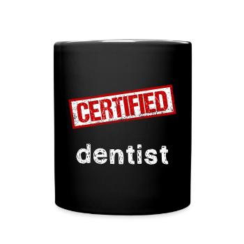 Dentist - Full Colour Mug - black - Front