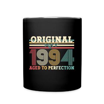 Original May 1994 Vintage 1994 Birthday 1994 - Full Colour Mug - black - Front