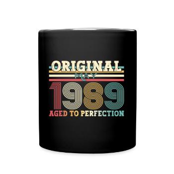 Original Mai 1989 Millésime 1989 Anniversaire 1989 - Mug uni - noir - Devant
