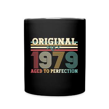 Original May 1979 Vintage 1979 Birthday 1979 - Full Colour Mug - black - Front