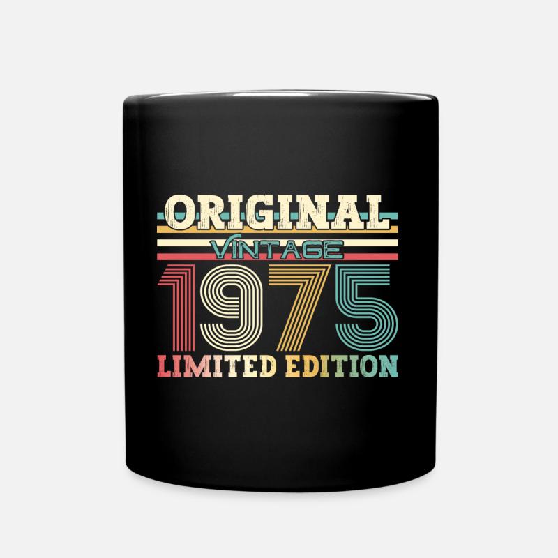 Original 1975 Millésime 1975 Anniversaire 1975 - Mug uni - noir