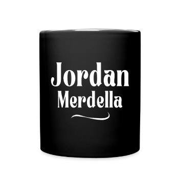 Jordan, merdella, Merdella, election - Full Colour Mug - black - Front