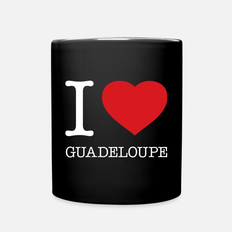 J’ADORE LA GUADELOUPE - Mug uni - noir