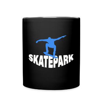 SKATEPARK - Tasse einfarbig - Schwarz - Vorne