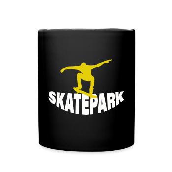 SKATEPARK - Tasse einfarbig - Schwarz - Vorne