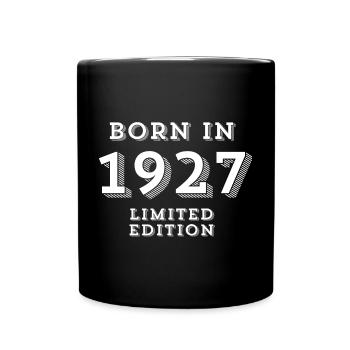 date de naissance, année de naissance, 97 ans - Mug uni - noir - Devant