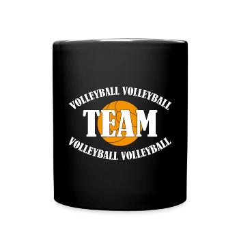 VOLLEYBALL TEAM - Full Colour Mug - black - Front