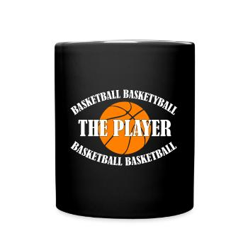 BASKETBALL - LE JOUEUR - Mug uni - noir - Devant