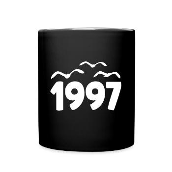 1997 Jahr Geburtstag Jahrgang 1997 - Tasse einfarbig - Schwarz - Vorne