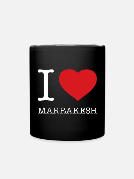 J’ADORE MARRAKECH - Mug uni - noir