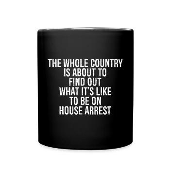 Le pays tout entier est sur le point de découvrir ce qu’il - Mug uni - noir - Devant