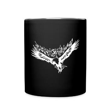 Flame Eagle - Full Colour Mug - black - Front