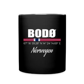 BODØ - Tasse einfarbig - Schwarz - Vorne