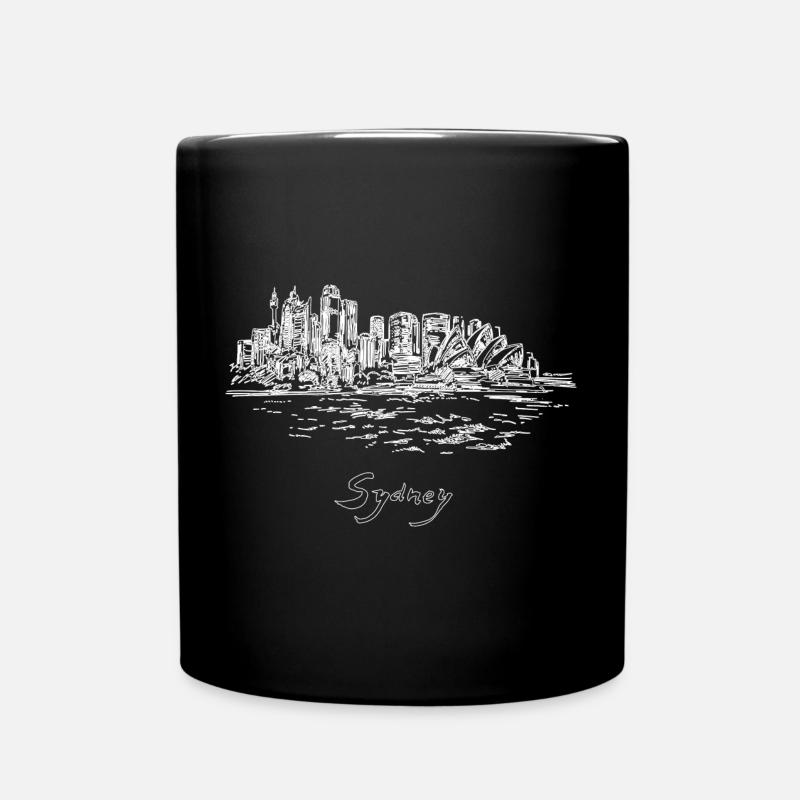 Sydney City - Australien - Tasse einfarbig - Schwarz