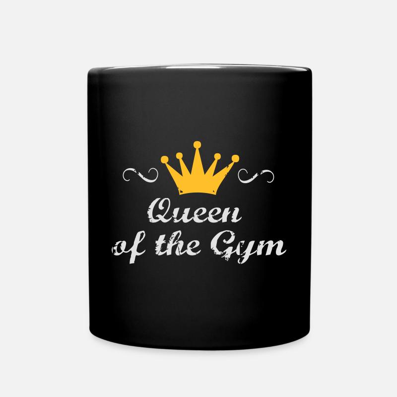 fitness - Full Colour Mug - black