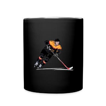 Hockey - Mug uni - noir - Devant