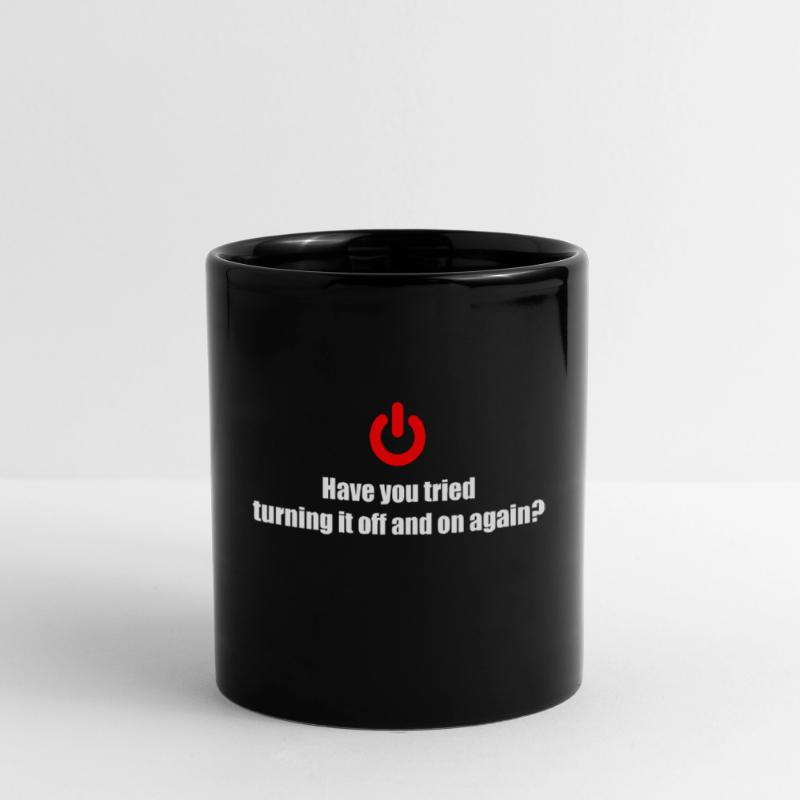 Technischer Support IT Techniker Technik Geschenk Tasse einfarbig