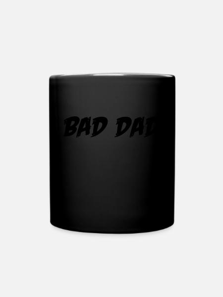 Bad dad - Full Colour Mug - black