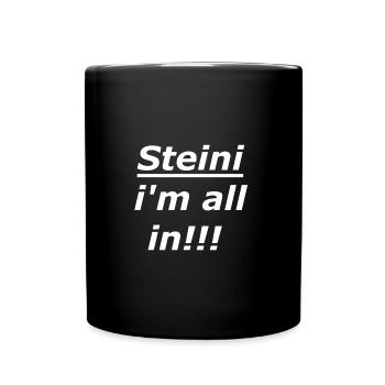 Steini all in - Mug uni - noir - Devant