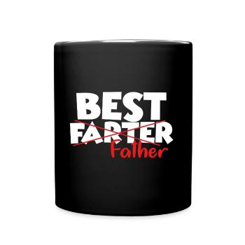 Cadeau drôle pour le papa papa papa humour - Mug uni - noir - Devant