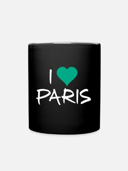 Paris - Mug uni - noir