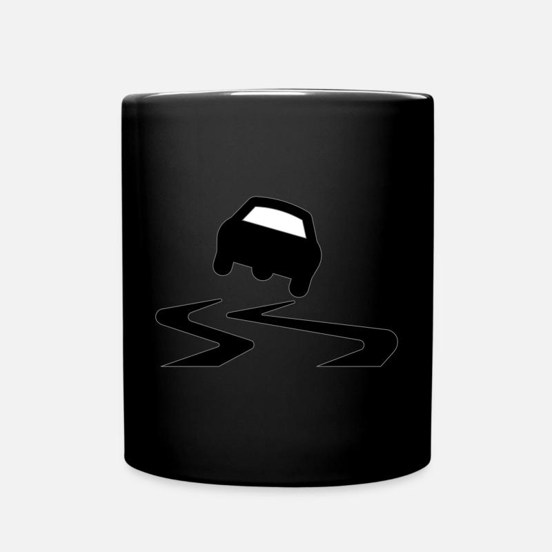 derapage - Tasse einfarbig - Schwarz