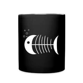 Fish - Full Colour Mug - black - Front