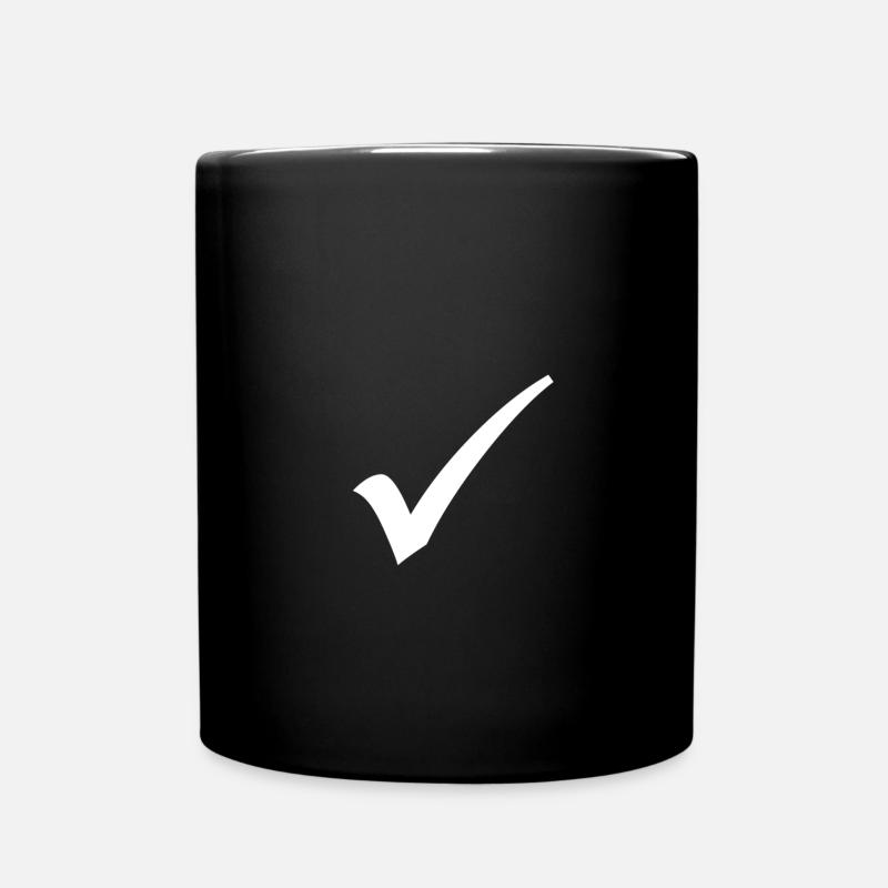 crochet - Mug uni - noir