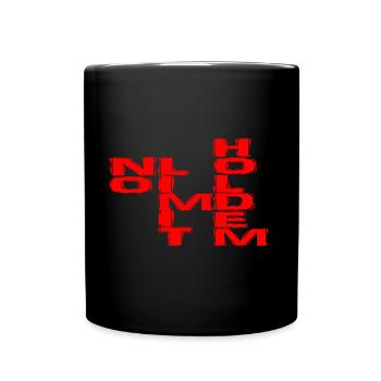 Poker No Limit Hold'em rouge - Mug uni - noir - Devant
