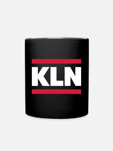 KLN | KÖLN DESIGN - Tasse einfarbig - Schwarz
