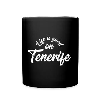 Amour de Tenerife - Mug uni - noir - Devant