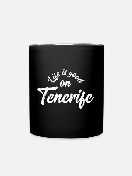 Amour de Tenerife - Mug uni - noir